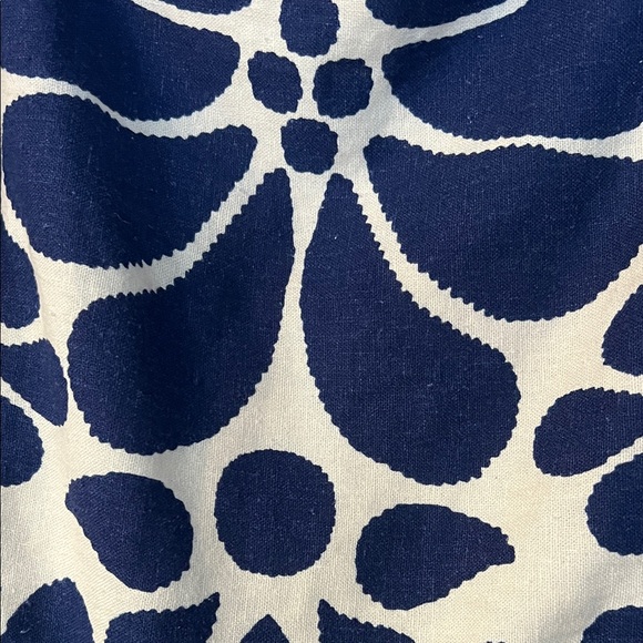 Christian Lacroix Blue and Cream Floral Midi Dress - Picture 3 of 7